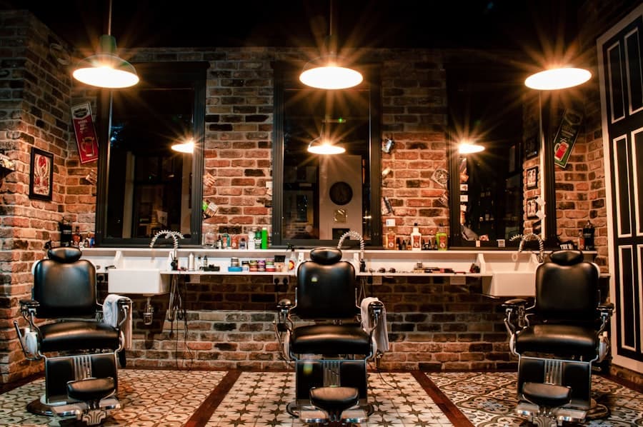 A salon interior